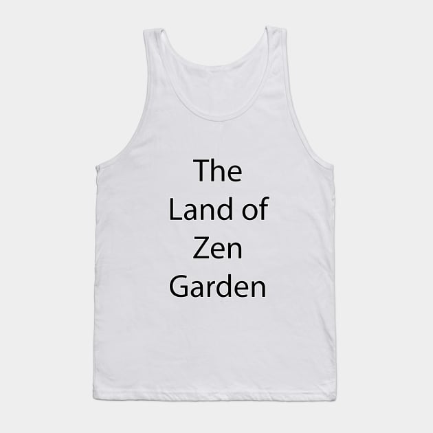 Japan Quote 11 Tank Top by Park Windsor